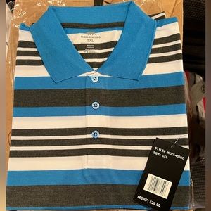 NWT 5XL short sleeve polo style shirt